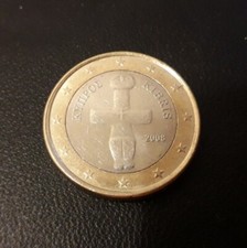 1 Euro Kibris 2008 Rara Introvabile 