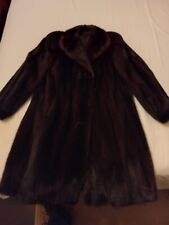pelliccia di visone Scura Lunga