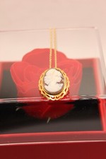 Ciondolo spilla argento cammeo - ciondolo,