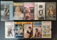 Lotto 10 Vhs Madonna