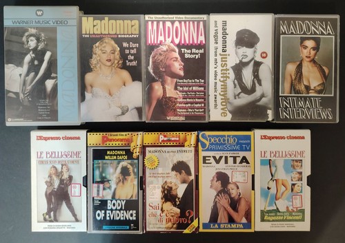 Lotto vhs madonna - lotto,
