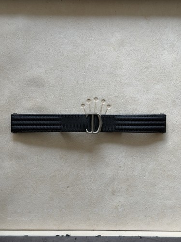 Cinturino orologio tela nera