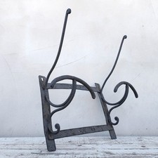 Appendiabiti da parete in ferro rurale vintage