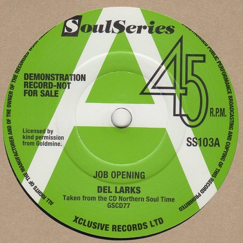 Del larks job opening - del,