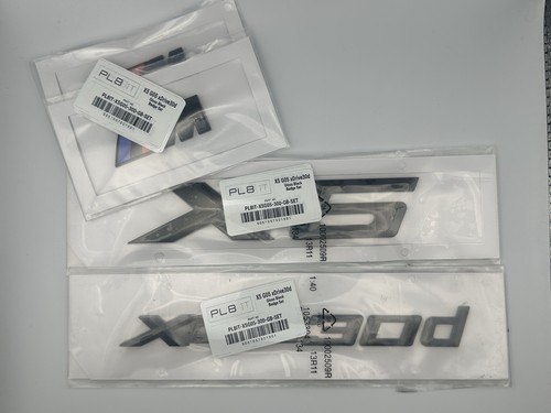 Distintivo bmw xdrive 30d - bmw, x5