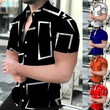 Uomo a Bottoni Camicia Barocco