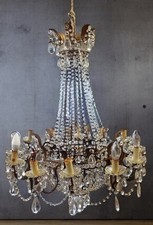 LAMPADARIO 12 LUCI MONGOLFIERA