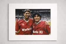 AUTOGRAFO MARADONA LINEKER -