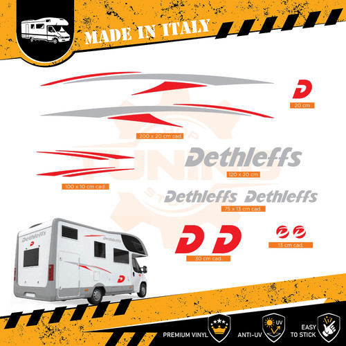 Decalcomania adesivi camper - decalcomania,