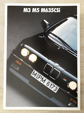 BMW M3 M5 M635CSi Brochure