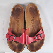 Sandali Birkenstock rosso numero 40 donna