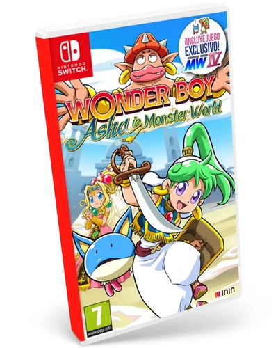 Wonder boy asha - boy,