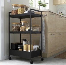 Carrello Cucina , nero