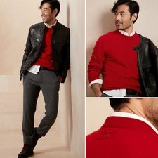 Maglione girocollo uomo Banana