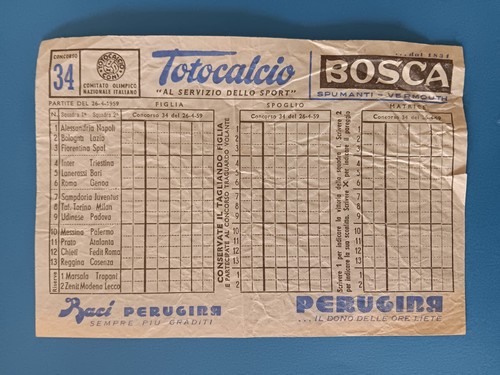 Serie 1958 derby - serie,