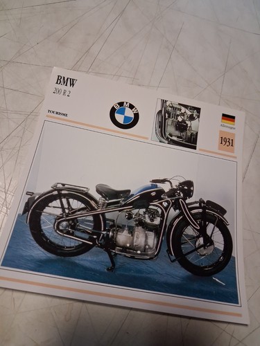 Bmw 200 1931 - scheda, carta