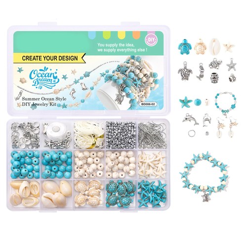 Perline braccialetti kit - perline,