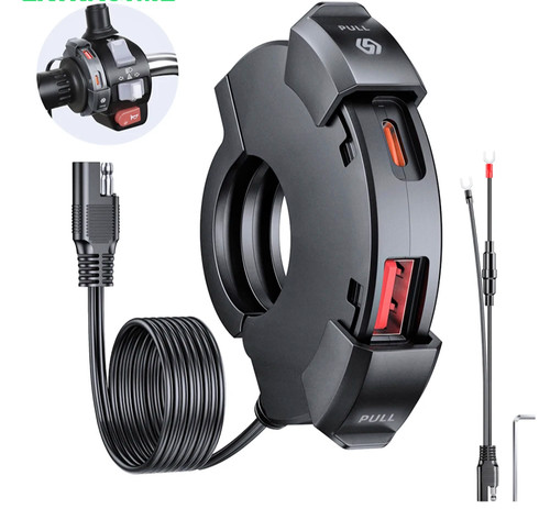 Presa manubrio usb - presa,