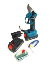 Mini Forbice Cesoia con doppia Batteria Potatura pota potatrice lama taglio 25mm