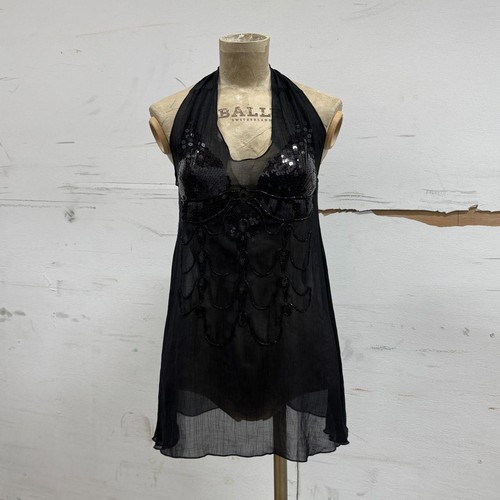 Y2k mini abito vintage denny - abito,