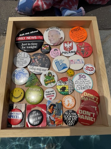Lotto bottoni pinback - , vintage