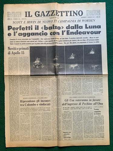 Pagina giornale gazzettino - pagina,