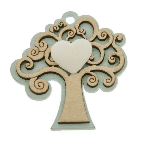Decorazioni legno albero - legno,