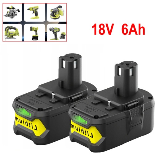 Batteria 18v 0ah per ryobi - batteria, 6.0ah