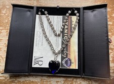 RARA REPLICA HEART OF THE OCEAN NECKLACE TITANIC “PIDIDDLY” MICHAEL ALLEN