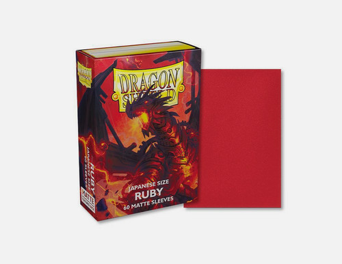 Dragon shield matte ruby 60 - matte,