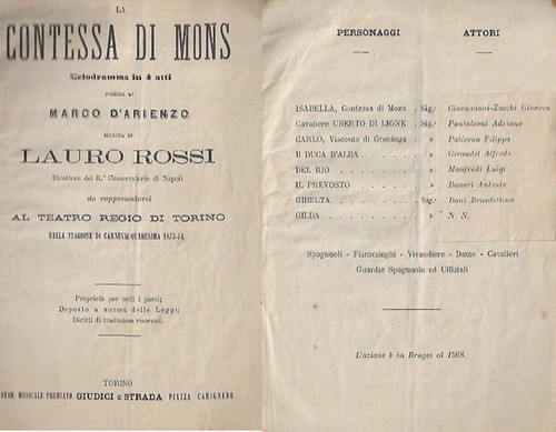 Contessa mons rossi arienzo - rossi, d'arienzo