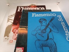 LOTTO 4x FLAMENCO SPARTITI PER CHITARRA CLASSICA