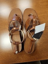 Zara Woman Brown Sandals