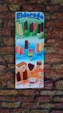 Insegna Tabella Gelati Eldorado Anni 70