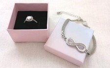 SET Bracciale e Anello Argento