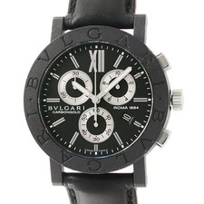 OROLOGIO BVLGARI BVLGARI BVLGARI BB38CLCH CARBONIO ORO CRONOGRAFO MODELLO 125° ANNIVERSARIO