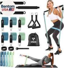 Pilates bar kit con fasce - pilates,