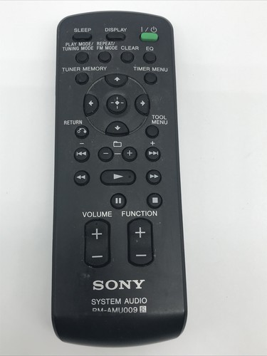 Genuine sony remote - sony, rm-amu009