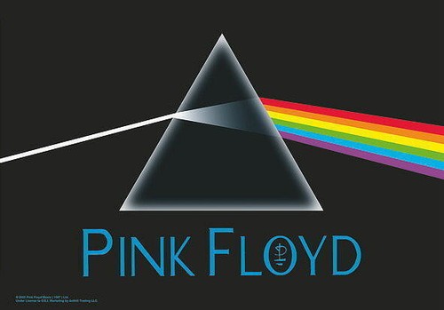 Pink floyd flagge fahne dark - pink,