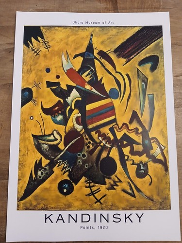 Poster kandinsky points 1920 - kandinsky,