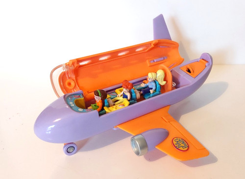 Vintage polly pocket - pocket, jet