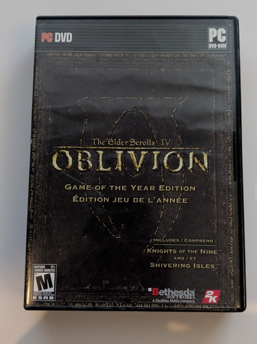 Elder scrolls oblivion - scrolls, iv:
