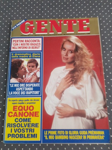 Rivista settimanale gente - rivista,