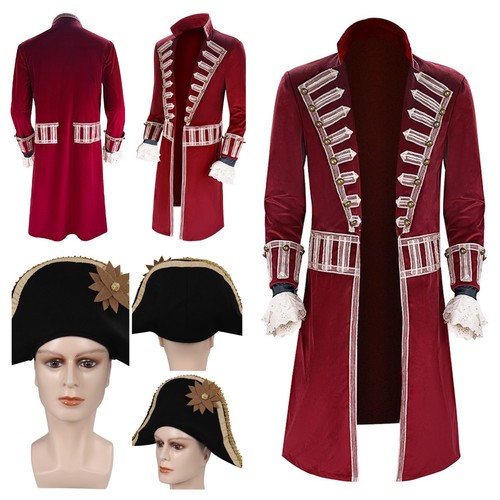 Costume cosplay captain hook - costume,