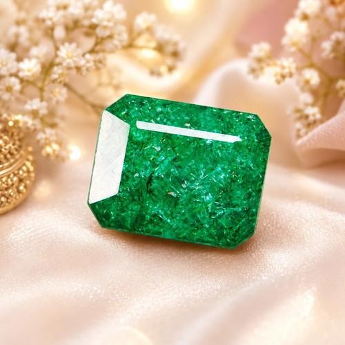 Smeraldo colombiano verde