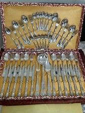 Set Posate Vintage 12 Persone Arg 800 (51pezzi )