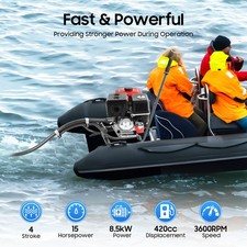 Motore fuoribordo 15cv 4 tempi