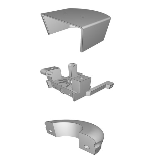 Supporto lnb con - supporto,