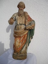 Antica statua in legno