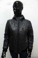 RefrigiWear Giubbotto Donna Taglia L Giacca Nera Invernale Giaccone Logo Woman